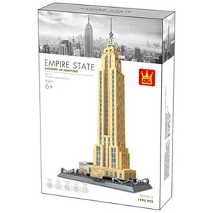 Wange Bricks: The Empire State Building of New York Bricks Modular Model Toy Figure - 1 of 4