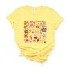 Simply Sage Market Happiness Blooms From Within Short Sleeve Tee - 2 of 4
