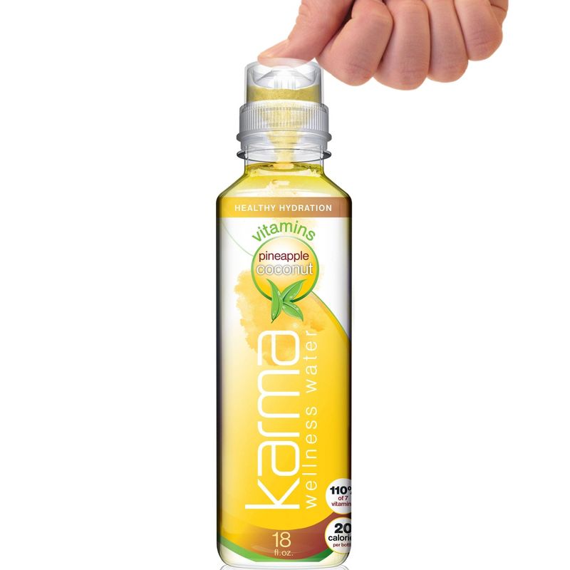 Karma Pineapple Coconut Wellness Water - 18 fl oz, 1 of 6