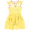Disney Princess Moana Frozen Rapunzel Jasmine Belle Girls Romper With Skirt Overlay Little Kid to Big - 2 of 4