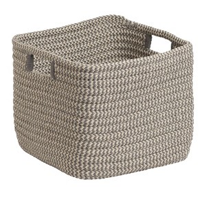 Colonial Mills Carter Basket - Grey 12"X12"X10" - 1 of 3