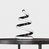 Infibrite 16" 12W Spiral Table Lamp: ETL Listed, Iron Body, 3-Way Dimming, Assembly Required - 2 of 4