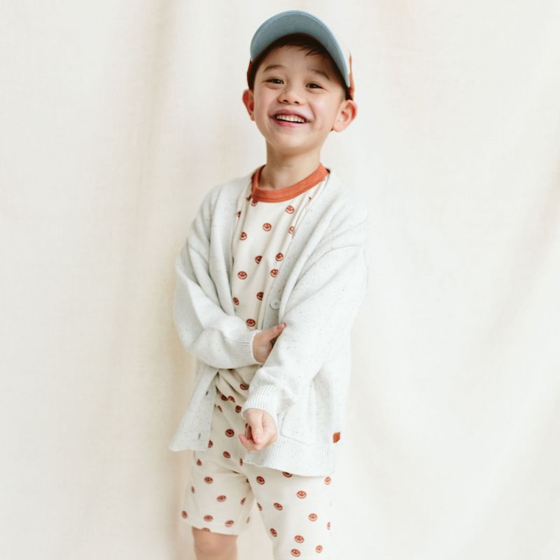 Goumi Toddler Button-Up Cardigan, 5 of 9