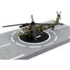 Sikorsky UH-60 Black Hawk Helicopter Olive Drab "United States Army" with Runway Section Diecast Model by Runway24 - 3 of 4