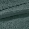 Elegant Reversible Quilt Set, Classic Stitch Pattern Rich Depth and Texture Bedding Set, All Season Home Textile fits Lux Bedroom Decor - 4 of 4