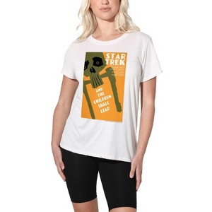 Women's Star Trek Tos Episode 59 Loose T-Shirt White - 1 of 4