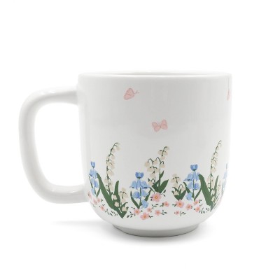 11oz Easter Ceramic Coffee Mugs Floral - Bullseye's Playground™