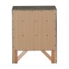 Passion Furniture Marilla 3-Drawer Nightstand (28 in. H x 23 in. W x 17 in. D) - 4 of 4