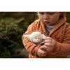 Bearington Baby Wee Lamby, 8 x 7 Inch Small Lamb Stuffed Animal, Security Blanket Baby Lovey, Baptism Gift - 4 of 4