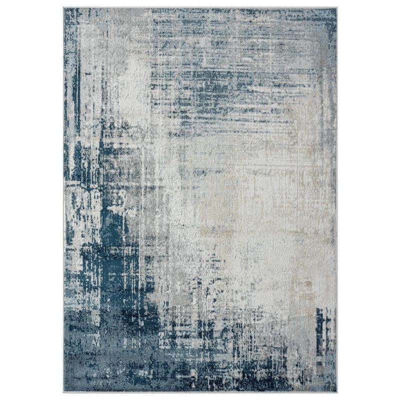Luxe Weavers Modern Distressed Abstract Area Rug, 2 of 11