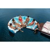 WOW Inflatable Lounging Resort Island 6/8 Person Float - Blue/White - 3 of 4