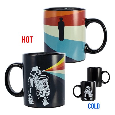 Seven20 Star Wars Darth Vader/ Death Star Heat Reveal 11oz Ceramic Coffee  Mug