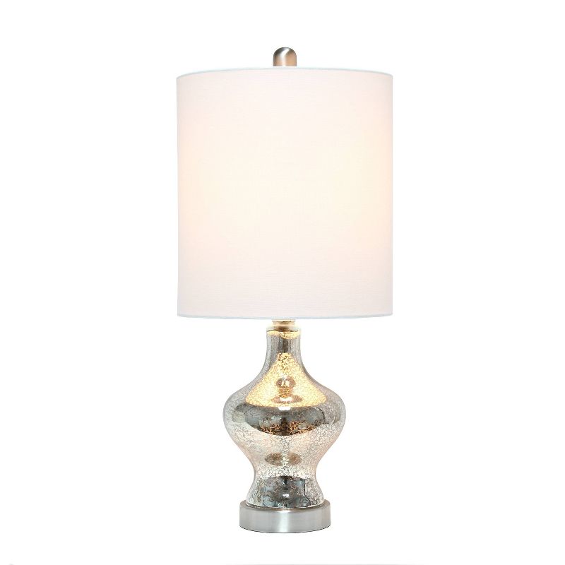 Paseo Mercury Table Lamp with Fabric Shade - Lalia Home, 2 of 8