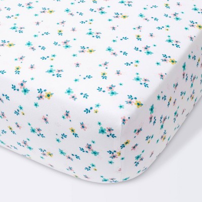 Fitted Crib Sheet Small Floral - Cloud Island™