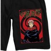 Jujutsu Kaisen Yuji Itadori Character Men's Black Sleep Pajama Shorts - 2 of 3