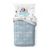 Bluey Twin Kids' Comforter White/Blue - image 3 of 4