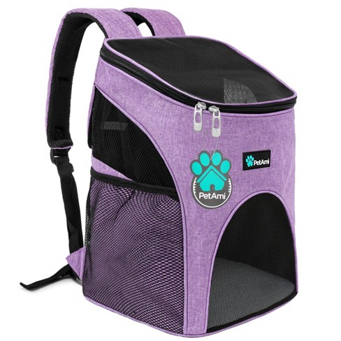 Petami Small Dogs Cats Backpack Carrier, Airline Approved Pet ...