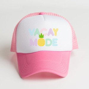 Simply Sage Market Vacay Mode Pineapple Foam Trucker Hat - 1 of 1