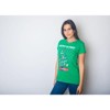 Womens Meowy Christmas Cat Shirt Tree Ugly Merry Crazy Funny Gift Sweater - Crazy Dog Women's T Shirt - 3 of 4