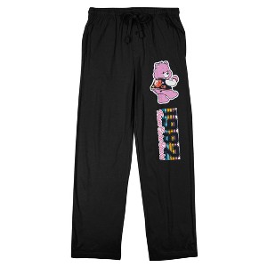 Care Bears 1982 Team Care Bears Men's Black Sleep Pajama Pants - 1 of 3
