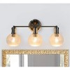 Chloe Lighting Oxa Transitional 3 Light Brushed Nickel Vanity Bathlight 22" Wide - 4 of 4