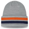 NCAA Auburn Tigers Knit Cuffed Ridge Beanie: Lightweight Acrylic, Adult Sizing - 2 of 4