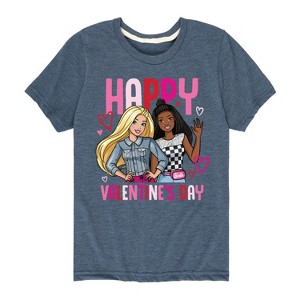 Boys' - Barbie - Happy Valentine's Day Short Sleeve Graphic T-Shirt - 1 of 4