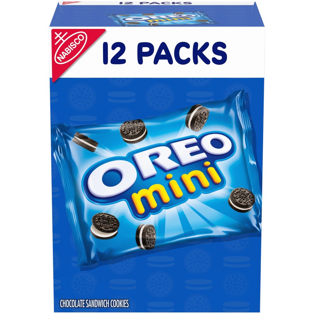 UPC 044000020286 product image for OREO Mini Chocolate Sandwich Cookies - Snack Pack - 12oz / 12ct | upcitemdb.com