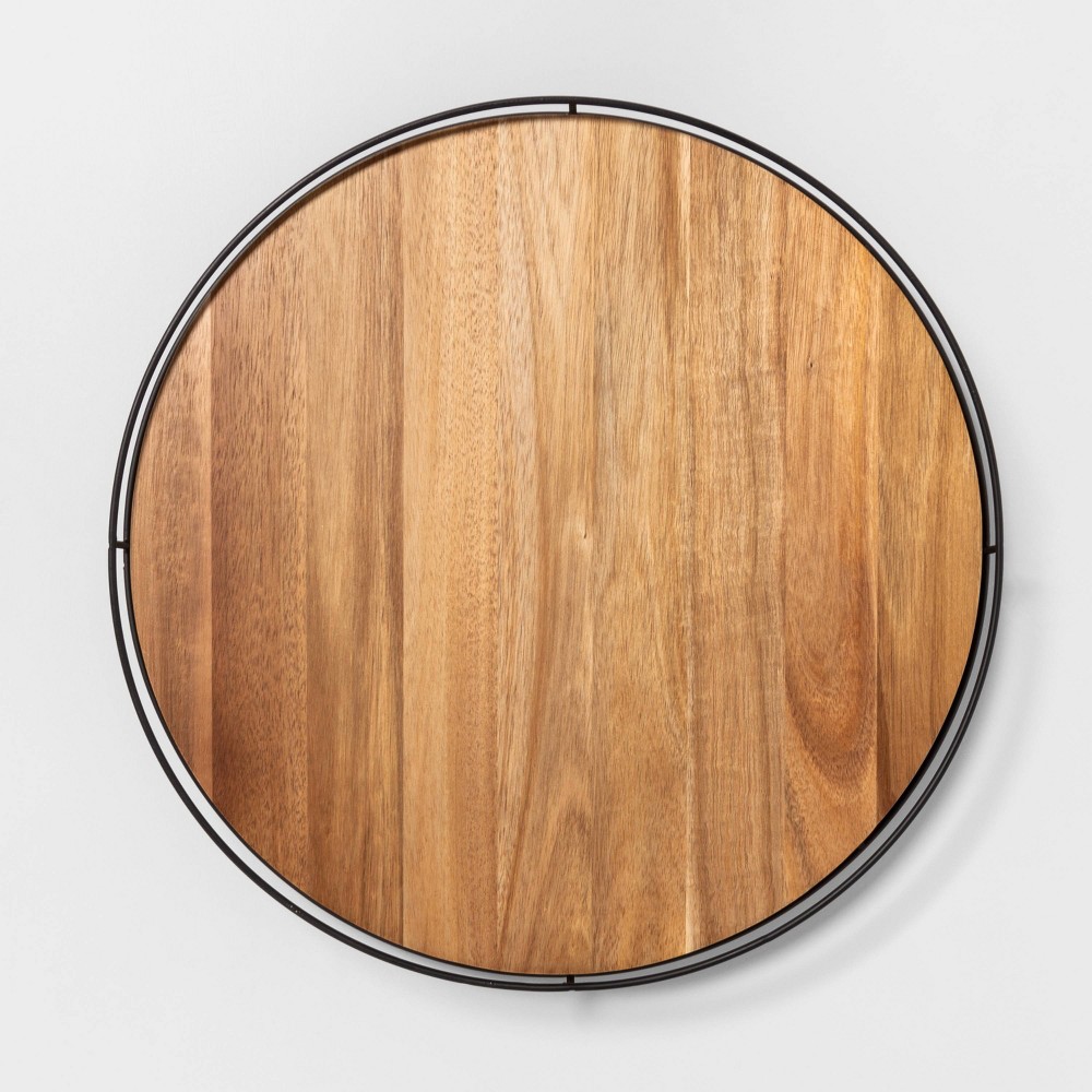 18 Lazy Susan - Hearth & Hand with Magnolia, Brown