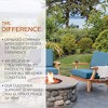 Classic Accessories Ravenna Water-Resistant 21 x 19 x 5 Inch Patio Seat Cushion, Espresso, Patio Loveseat Cushion - 2 of 4
