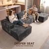 XIZZI Plush Sofa Sets with Pure Sponge Comfort, Ultra Supportive No Assembly Required Sectional Couch, High-Density Sponge for Lasting Relaxation - 4 of 4