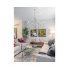 Elegant Lighting Layne 36 inch chandelier in Chrome - 2 of 4