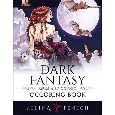 Dark Fantasy Coloring Book - by  Selina Fenech (Paperback)