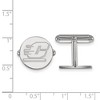 Black Bow Jewelry Sterling Silver Central Michigan Chippewas NCAA Cuff Links - 2 of 3
