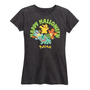 Women's - Pokémon - Happy Halloween Short Sleeve Graphic T-Shirt - 1 of 4