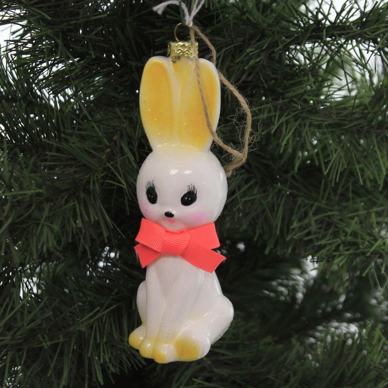 Cody Foster 5.25 In Retro Rabbit Bunny Easter Christmas Tree Ornaments, 2 of 4