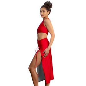 Azzul Swimwear Victoria One Shoulder Maxi Beach Dress Effortless Luxury Meets Bold Elegance - 1 of 4