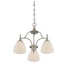 Savoy House Herndon 3 - Light Chandelier in  Satin Nickel - 2 of 4