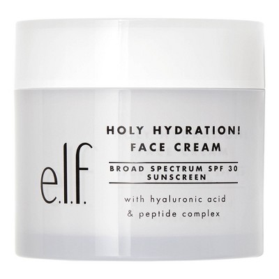 e.l.f. Holy Hydration! Broad Spectrum Sunscreen Face Cream SPF 30 - 1.76oz