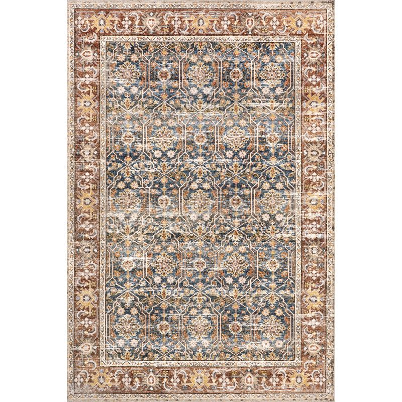 nuLOOM Trixie Traditional Machine Washable Area Rug, 1 of 10