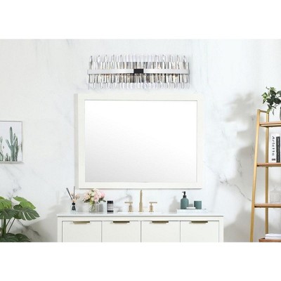 Serephina 36" Chrome Crystal 10-Light Vanity Fixture