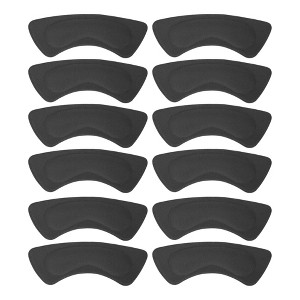 Unique Bargains Fan-shaped Heel Pads 6 Pair - 1 of 4