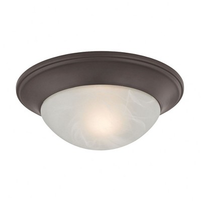 Thomas Lighting 1 - Light Flush Mount in  Oil Rubbed Bronze