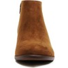 Soda Women's Mug Stacked Heel Western Ankle Bootie - 4 of 4
