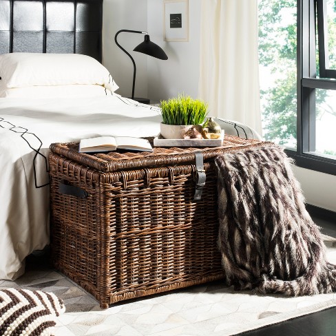 Wicker trunk deals