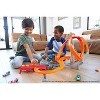 Hot Wheels Spin Storm Motorized Track Set – High-Speed Racing & Crashing Loops with 3 Crash Zones, Dual Launchers, Booster & 1 Hot Wheels Car - 2 of 4