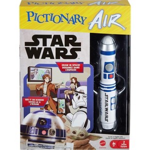 Pictionary Air: Star Wars Edition – Interactive Drawing Game with R2-D2 & BB-8 | Family Party Game for Kids & Adults - 1 of 4