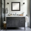 Amanti Art Attic Aged Beveled Wood Framed Bathroom Vanity Wall Mirror - 4 of 4