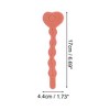 Unique Bargains Women's Sponge Foam Hair Roller 6.69"x1.73" Orange 6 Pcs - 4 of 4