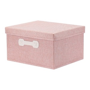REGALWOVEN Collapsible Fabric Storage Bin with Lid and Handle for Shelves Closet 1 Pc - 1 of 4